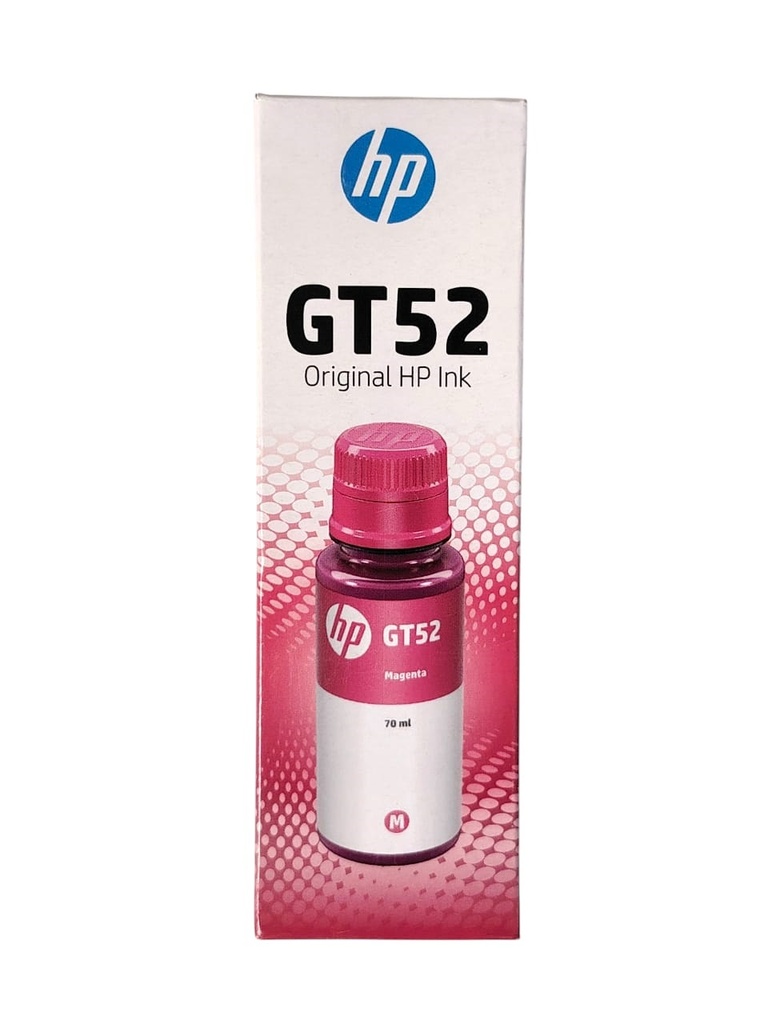 حبر hp gt52 وردي 70 ml